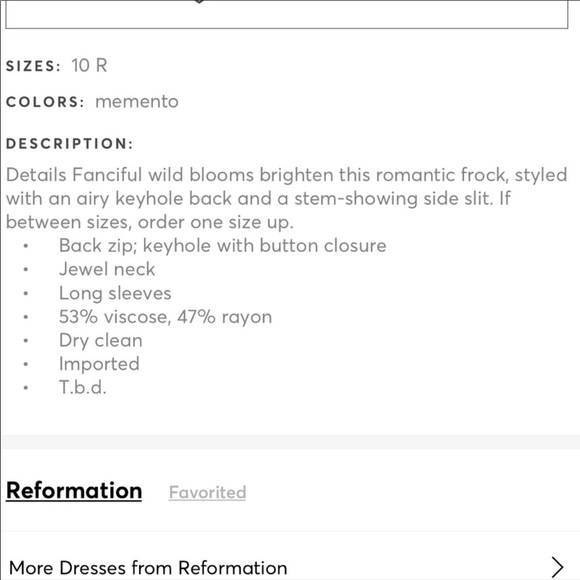 NEW Reformation Creed polka dots midi dress - Picture 7 of 8